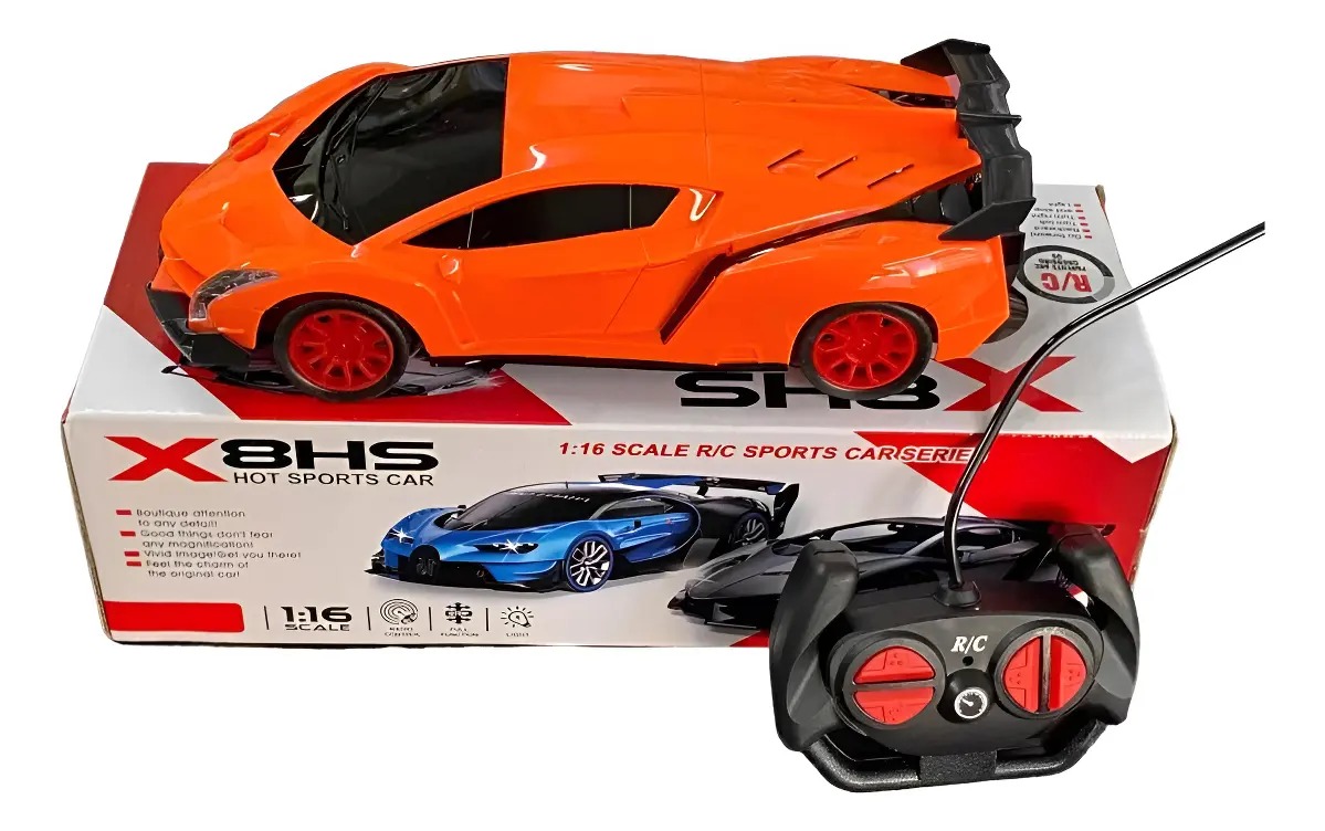 Auto Stunt A Control Remoto 360 Spray Luces Niños Sonido Luz - Imagen 2