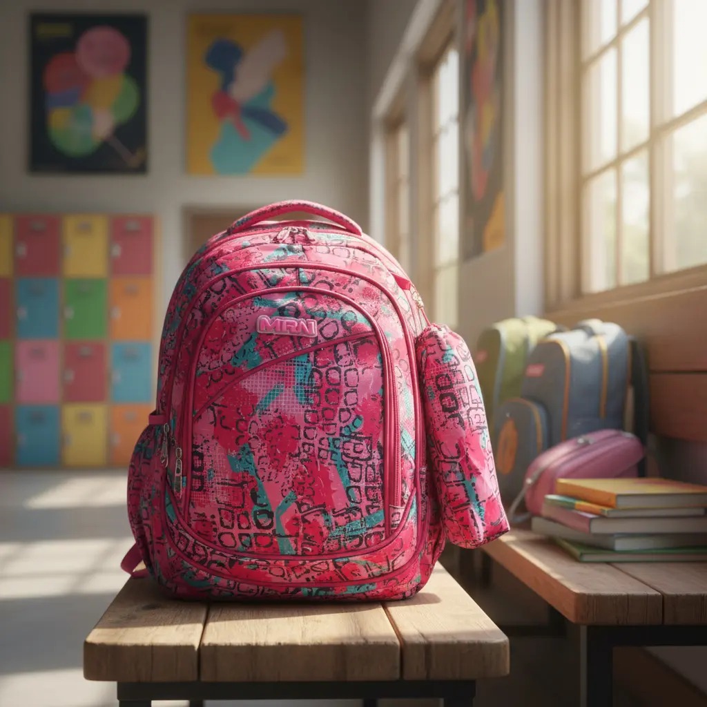 Mochila Escolar Infantil Estampada 18 Espalda Ideal Nuevo - Imagen 3