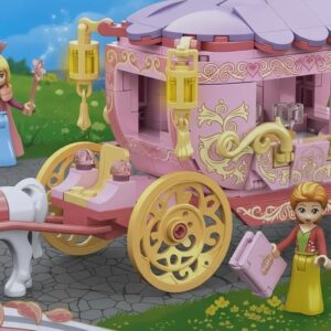 Bloques Sembo 1816 Princesa Con Carruaje Coleccionable