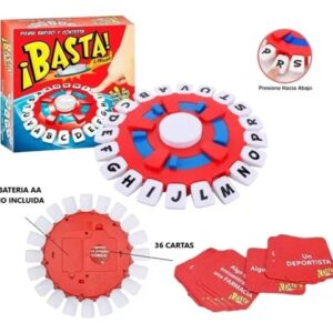 Juego De Mesa Stop 6 Jugadores Basta Piensa Rápido Español