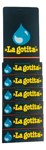 La Gotita Adhesivo Instantaneo 2ml X6 Unidades D