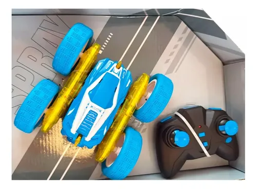 Auto Stunt A Control Remoto 360 Spray Luces Niños Sonido Luz - Imagen 11