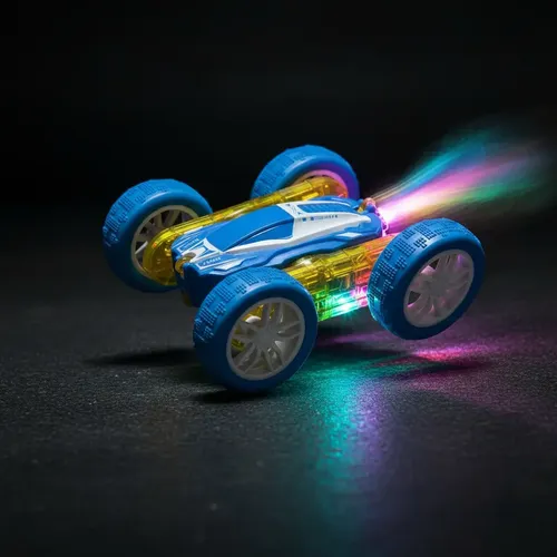 Auto Stunt A Control Remoto 360 Spray Luces Niños Sonido Luz - Imagen 16