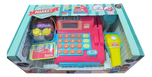 Caja De Supermercado Juguete Para Nenes 3,4,5,6,7 Años Edad Unico