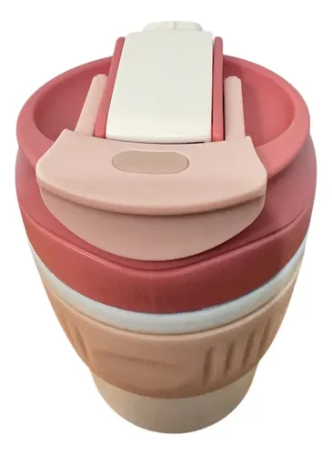 Termo Vaso Para Caffe Te 350ml Vaccum Bottle Double Mall - Imagen 4