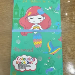 Set De Arte Kit Infantil Cuaderno Fibras Pintar Dibujo