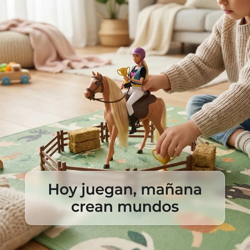 Muñeca Anlily Con Caballo - Imagen 8