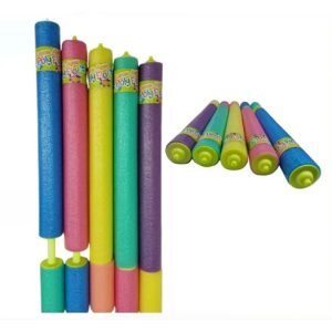 Tubo Lanza Agua Pileta Vacaciones 60cm Flota De X8un Mixto
