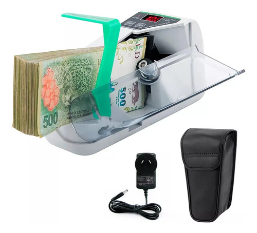 Mini Maquina De Contar Billetes Portatil Hytoshy Gm-001