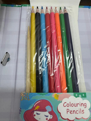 Set De Arte Kit Infantil Cuaderno Fibras Pintar Dibujo - Imagen 4