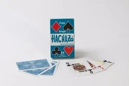 Naipes Póker Joker Hachazo 54 Cartas Plastificadas Caja - Imagen 4