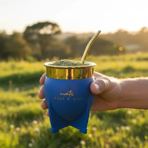 Mate Plastico Ideal Para Dia Papa Dia Del Padre Colores Azul Regalo Para Papa - Día Del Padre En Azul - Imagen 3