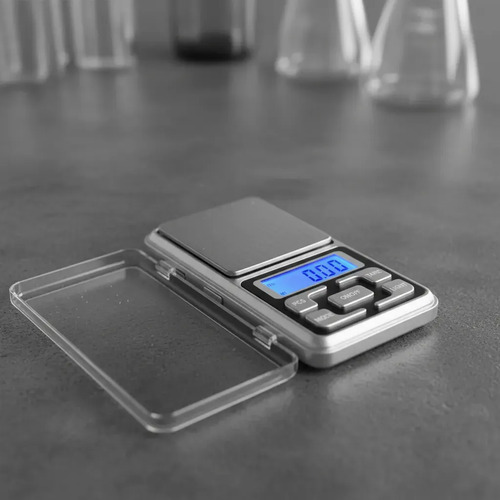 Balanza Digital De Precision 500g / 0.1g Lcd - Imagen 3