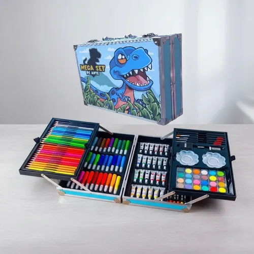 Mega Set De Arte Valija Metalico. 145 Piezas Chicos Nuevos - Imagen 33
