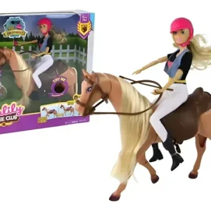 Muñeca Anlily Con Caballo Muñecas Equitación Accesorios