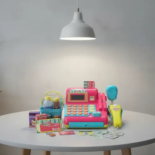 Caja De Supermercado Juguete Para Nenes 3,4,5,6,7 Años Edad Unico - Imagen 7