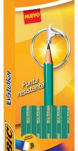 Lápiz Negro Grafito Bic Caja Hb X12 Unidades