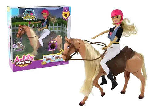 Muñeca Anlily Con Caballo - Imagen 10