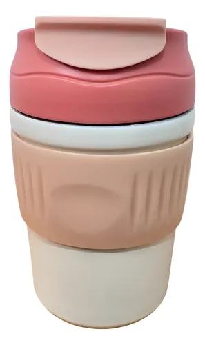 Termo Vaso Para Caffe Te 350ml Vaccum Bottle Double Mall - Imagen 3