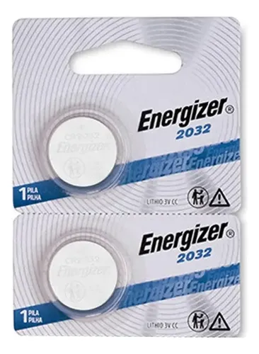 Pila Energizer 2032 Pack X2 Diseño Resistente Calidad