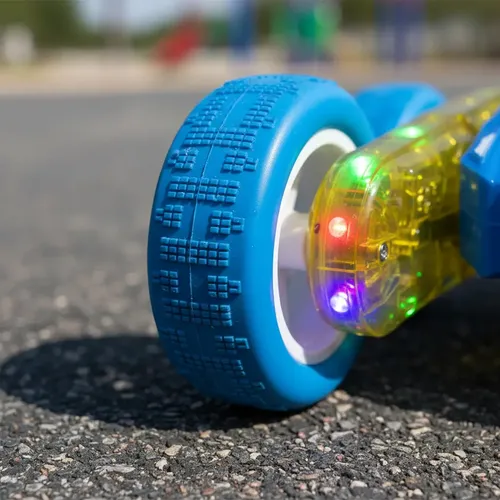 Auto Stunt A Control Remoto 360 Spray Luces Niños Sonido Luz - Imagen 15