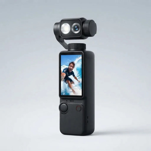 Camara Digital Time Q13 20mp Vlog Lente Giratoria 180° Negro - Imagen 8