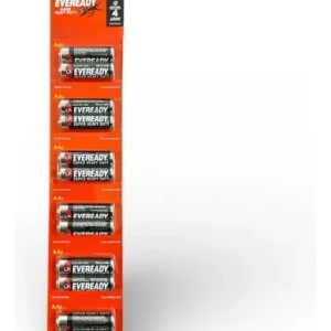 Pilas Eveready Aa X 12u Blister Zinc Carbón Super Heavy Duty