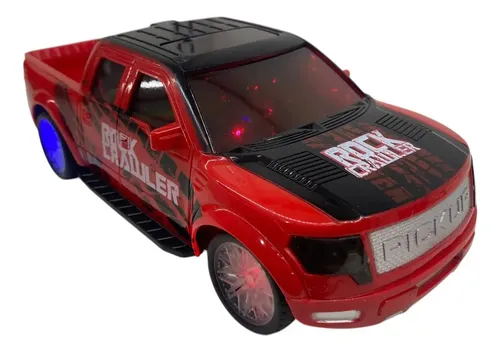 Auto Radio Control Luz Y Sonido Camioneta Pickap Deportivo - Imagen 2
