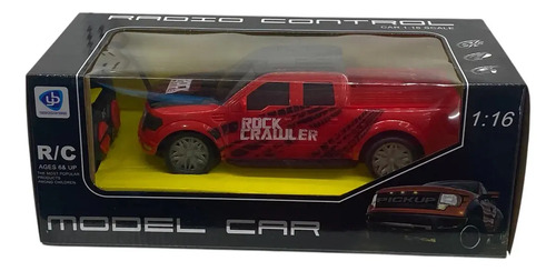 Auto Radio Control Luz Y Sonido Camioneta Pickap Deportivo - Imagen 4