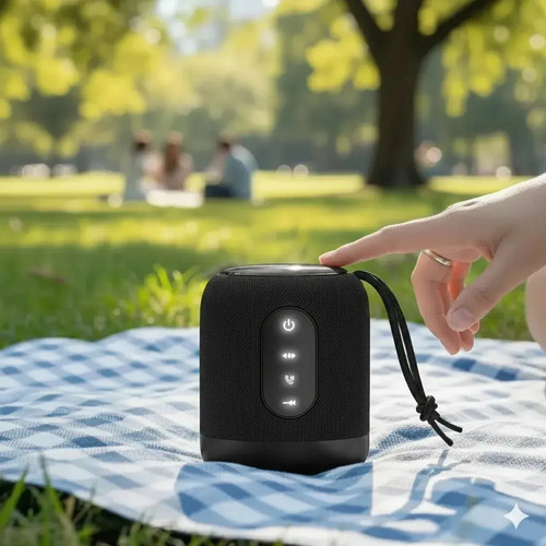 Parlante Bluetooth 5w Portatil Audio Hd Recargable Ldnio Negro - Imagen 5