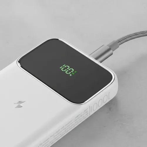 Cargador Powerbank Ldnio Tipo C Usb 10000 Mah Wireless Pq11 Blanco - Imagen 9