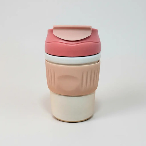 Termo Vaso Para Caffe Te 350ml Vaccum Bottle Double Mall - Imagen 6