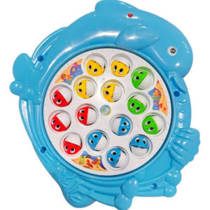 Juego De Pesca Giratorio Musical Delfin Celeste Dym