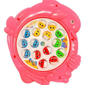 Juego De Pesca Giratorio Musical Delfin Rosa Dym