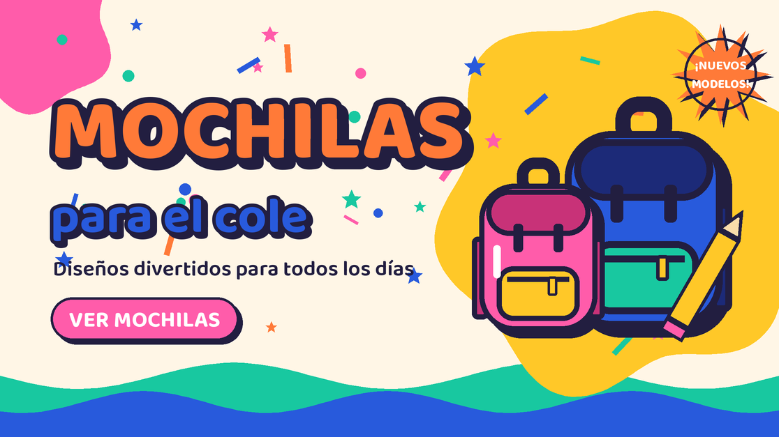 Mochilas para el cole: diseños divertidos para todos los días